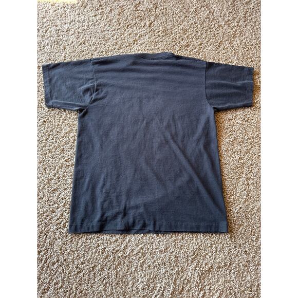 Vintage 30 Billion Dollar Blow Job USA Made Single Stitch L Black Screen Stars - Picture 4 of 6